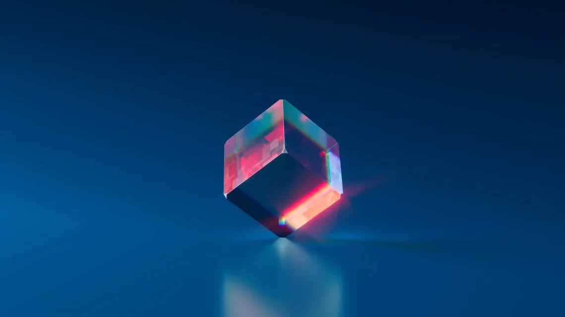 glass cube